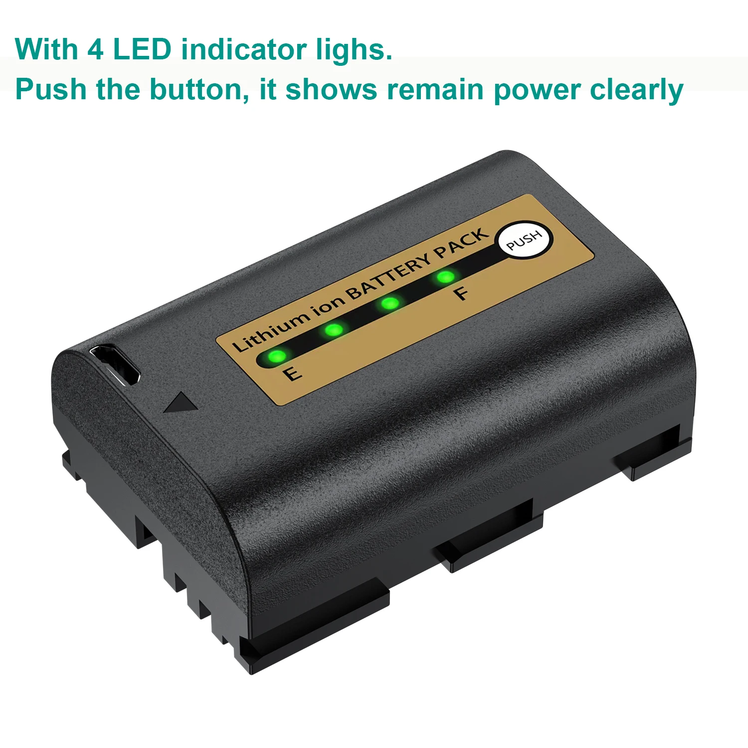 Bateria Canon-EOS R7 R6, LP-E6N, LP-E6, R5 R, EOS 5D II III IV, EOS 6D, 7D Mark II, 60D, 70D, 80D, 90D, Blackmagic 4K, 6K