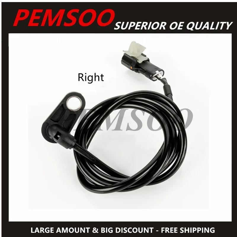 2PCS Front Left + Right  ABS Wheel Speed Sensor for Mitsubishi FUSO CANTER PRESTIJ  MK584728 MK584727 0265008643 0265008644