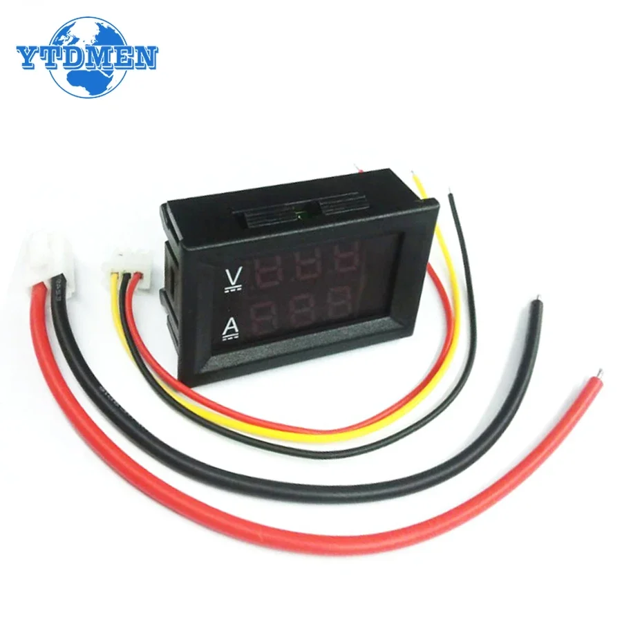 1PCS LED Display Module DSN-VC288 DC 100V 10A  50A 100A Voltmeter Ammeter LED Amp Dual Digital Volt Meter Home Use Tool