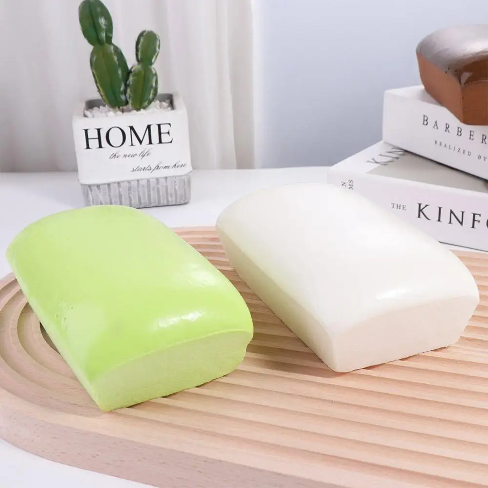 Jouet à presser le pain en PU, mignon, gâteau au pain, jouet à rebond lent, nourriture à rebond lent, pincement, jouets musicaux, cadeau pour enfants