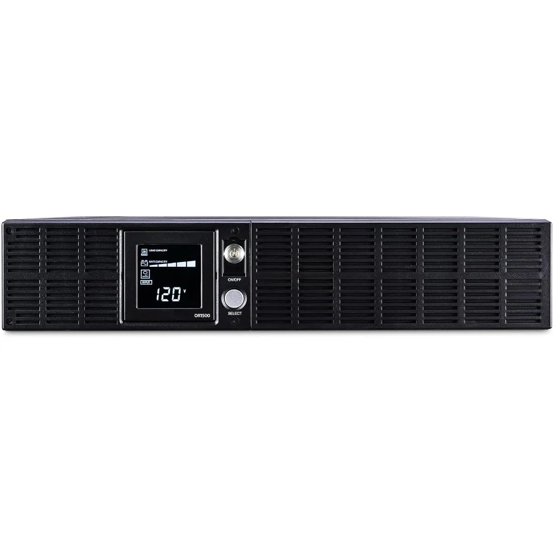 OR1500LCDRT2U Smart App LCD UPS System, 1500VA/900W, 8 Outlets, AVR, 2U Rack/Tower