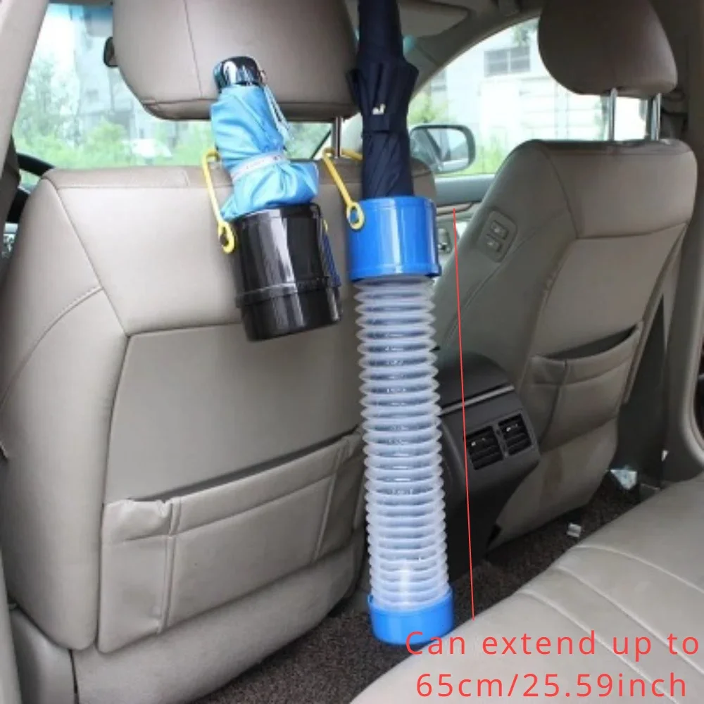 Retractable Wet Umbrella Holder Portable Umbrella Bucket Collapsible Holder Indoor Umbrella Storage Organizer for Car Household