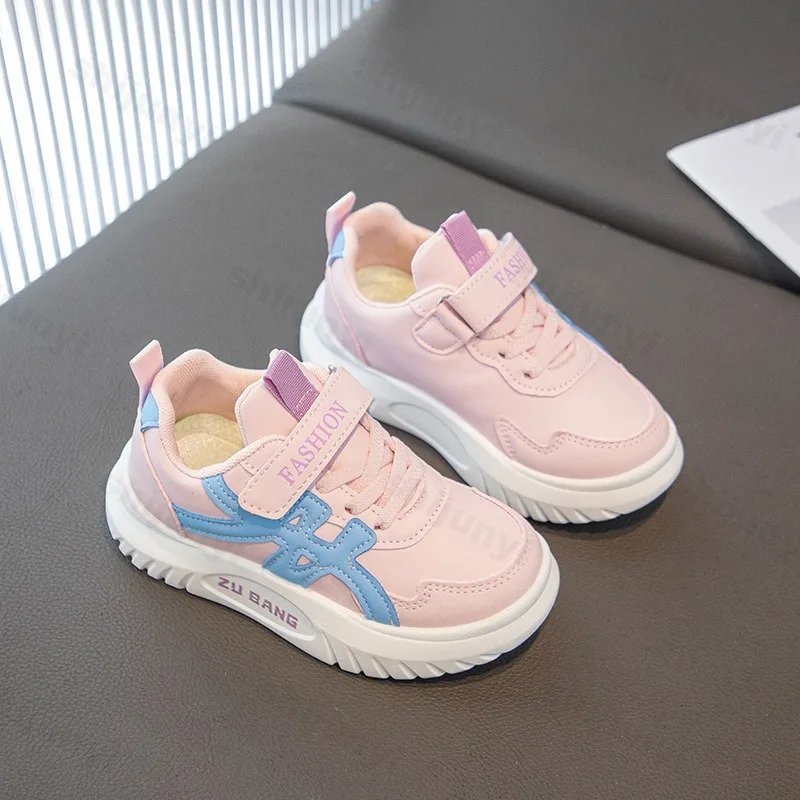Children Casual Sports Shoes 2025 Autumn Girls Boys Sneakers Anti Slip Fashion Running Shoes Kids Outdoor Walking Shoes 26-37