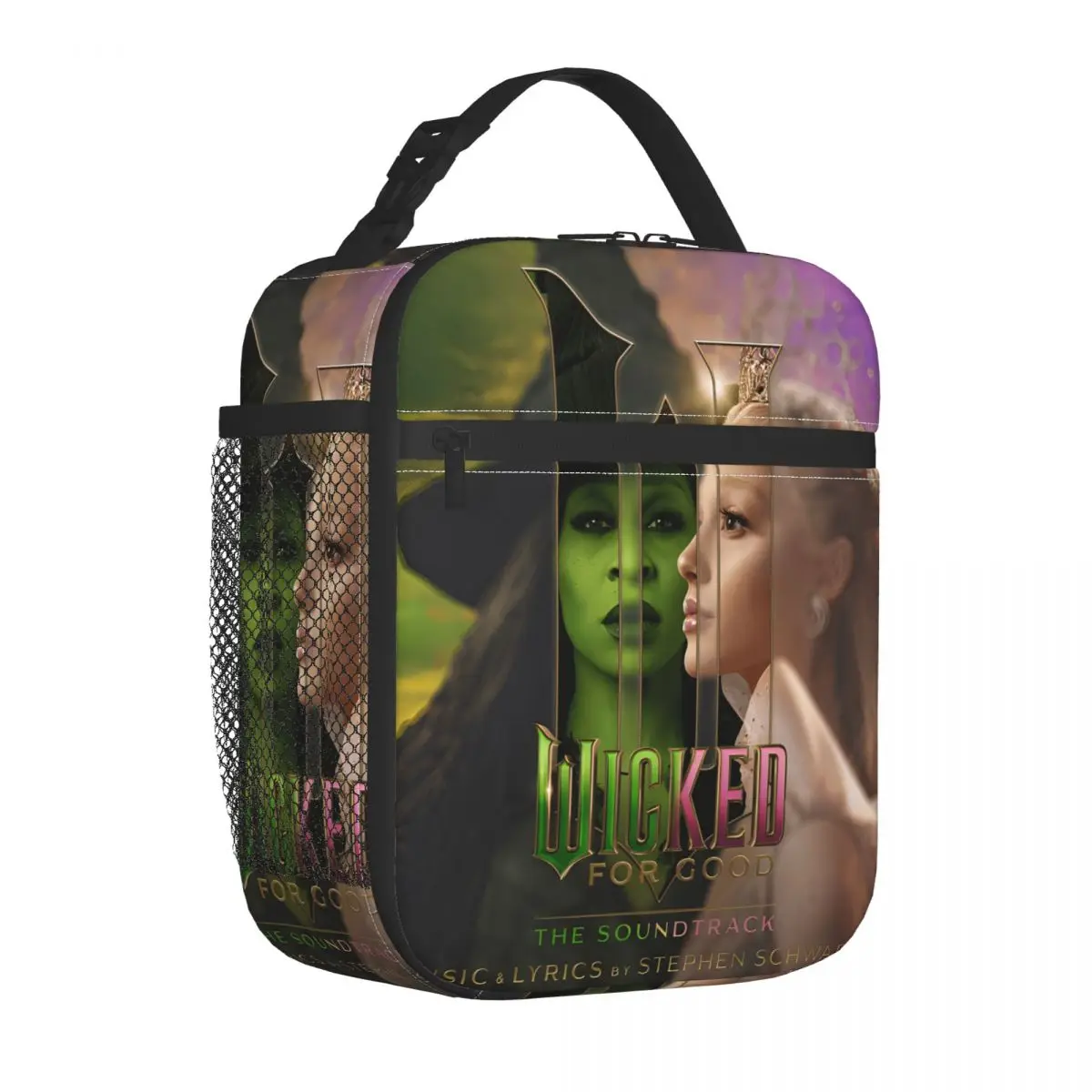 Wicked For Good Accessories Insulated Lunch Tote Bag For Outdoor Food Container Portable Cooler Thermal Lunch Boxes
