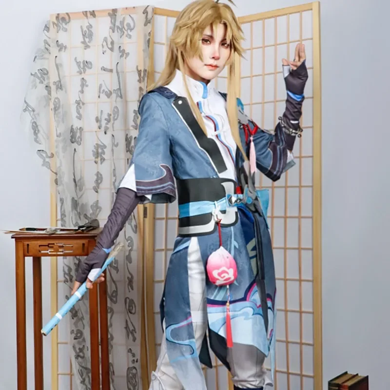 Game Honkai Star Rail Collapse of The Star Dome Railway Game Cosplay Server Yanqing Ancient Style Cosplay Game Anime Costume Man