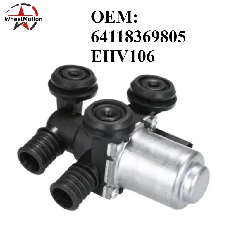 

OEM 64118369805 EHV106 Автомобильные клапаны управления обогревателем, электромагнитный регулирующий клапан для BMW E46 323i 325i E39 525i E83 X3 E52 Z8