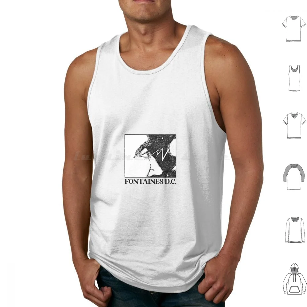 Fontaines Tank Tops Vest Sleeveless Fontaines Music Post Punk Band Band Fontaines