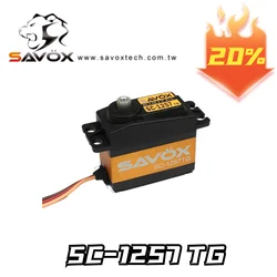 Originale Savox SC 1257TG Servo 0.07S 10kg Std formato Coreless digitale per RC Drift Touring RC auto aeroplani elicotteri