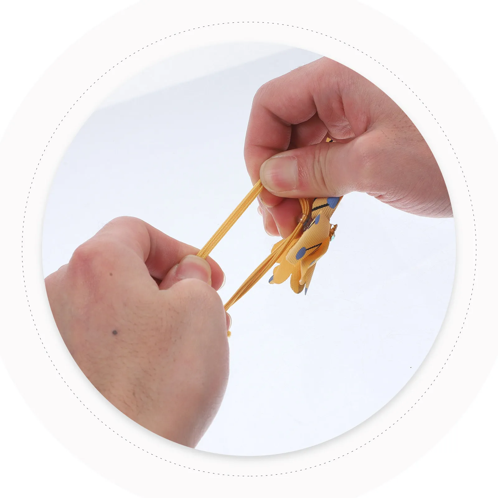 

10Pcs Elastic Ponytail Holders Flower Hair Rope for Women Girls Fashion Hair Accessories Daily Dressing Up Stand Out Look Gift