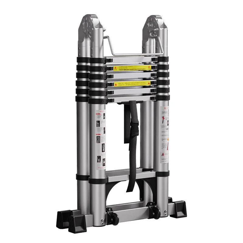 บันไดอเนกประสงค์อลูมิเนียมแบบยืดหดได้ ปี 2025 สำหรับใช้ในครัวเรือน