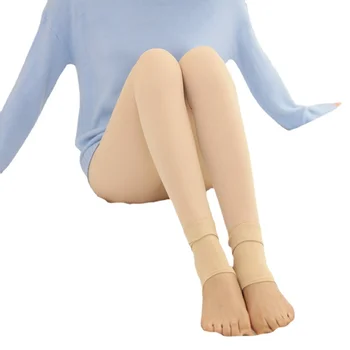 Grote Pluche En Dikke Parelfluwelen Legging, Stap Op De Voeten, Houd Warm, Herfst-En Winterbroek