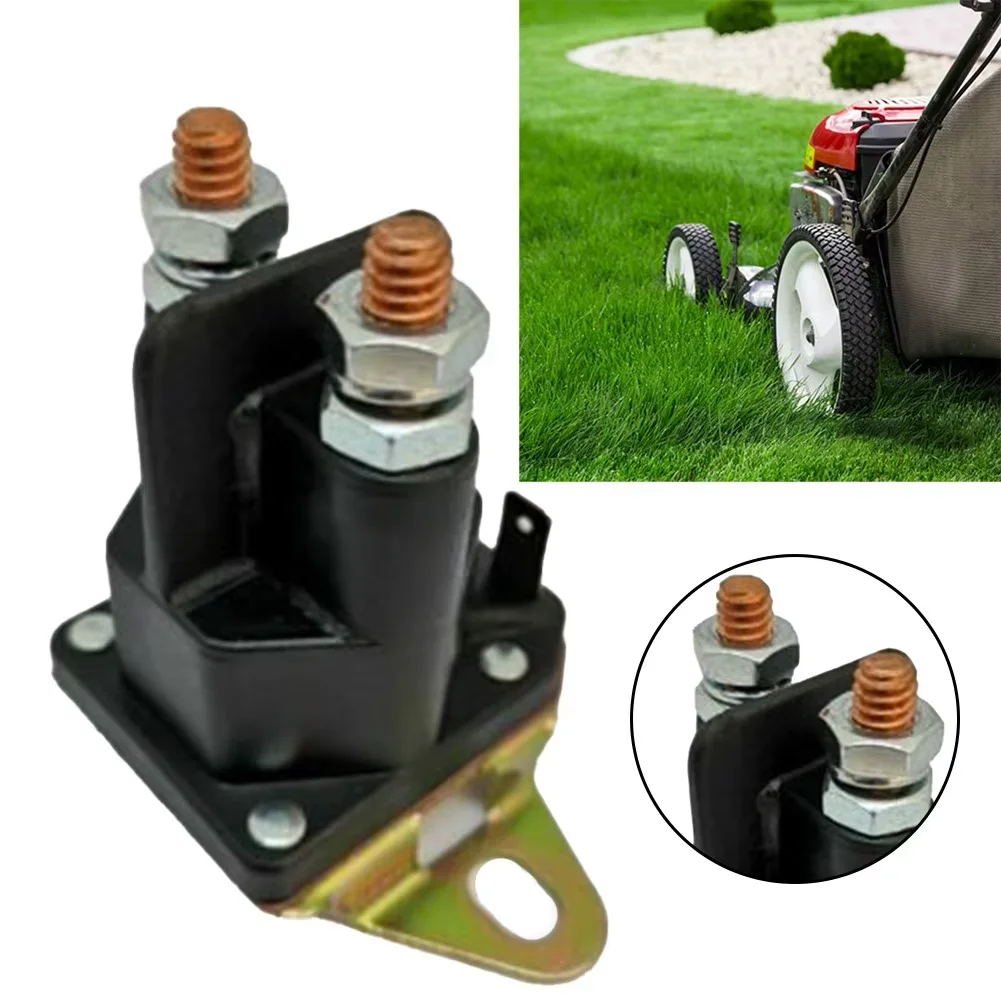 12V Starter Solenoid Relay 725-04439A Lawn Mower Motorcycle Starter 1134-2962-01 Zinc Alloy for Riding Mower Tractor Motorboat