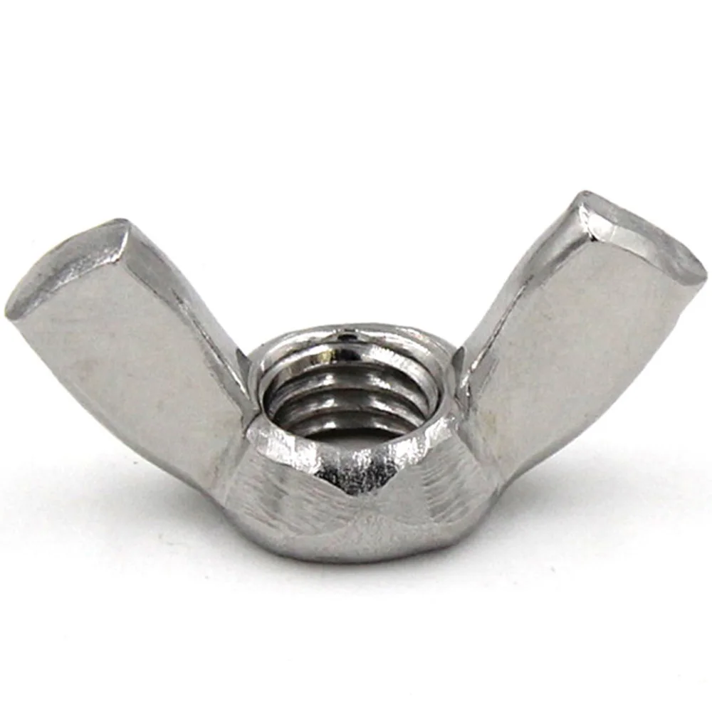 5Pcs/Bag 304 Stainless Steel Wing Nut M3/M4/M5/M6/M8/M10 | DIN315