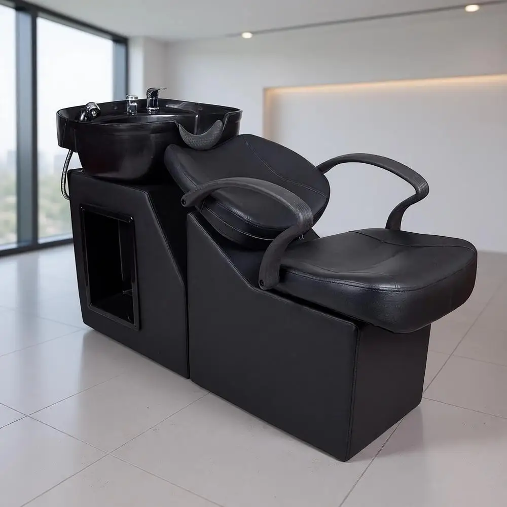 

ABS Plastic Shampoo Bowl Sink Unit for Barber Chairs and Spa Stations