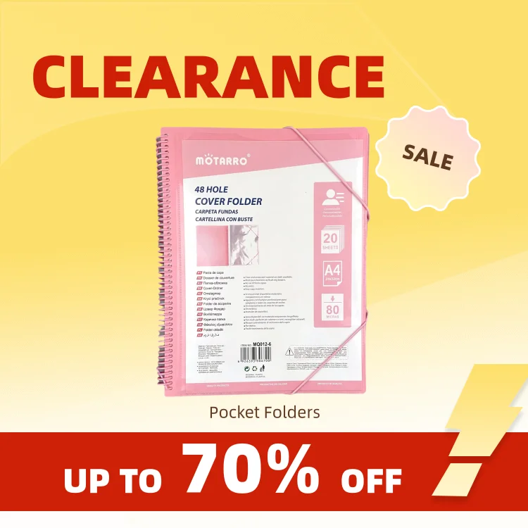 Clearance_MOTARRO 24 Pocket Folder Wallet Bag Documents Organizer File Pouch Bill Folder Document Folders Organizer School Offic