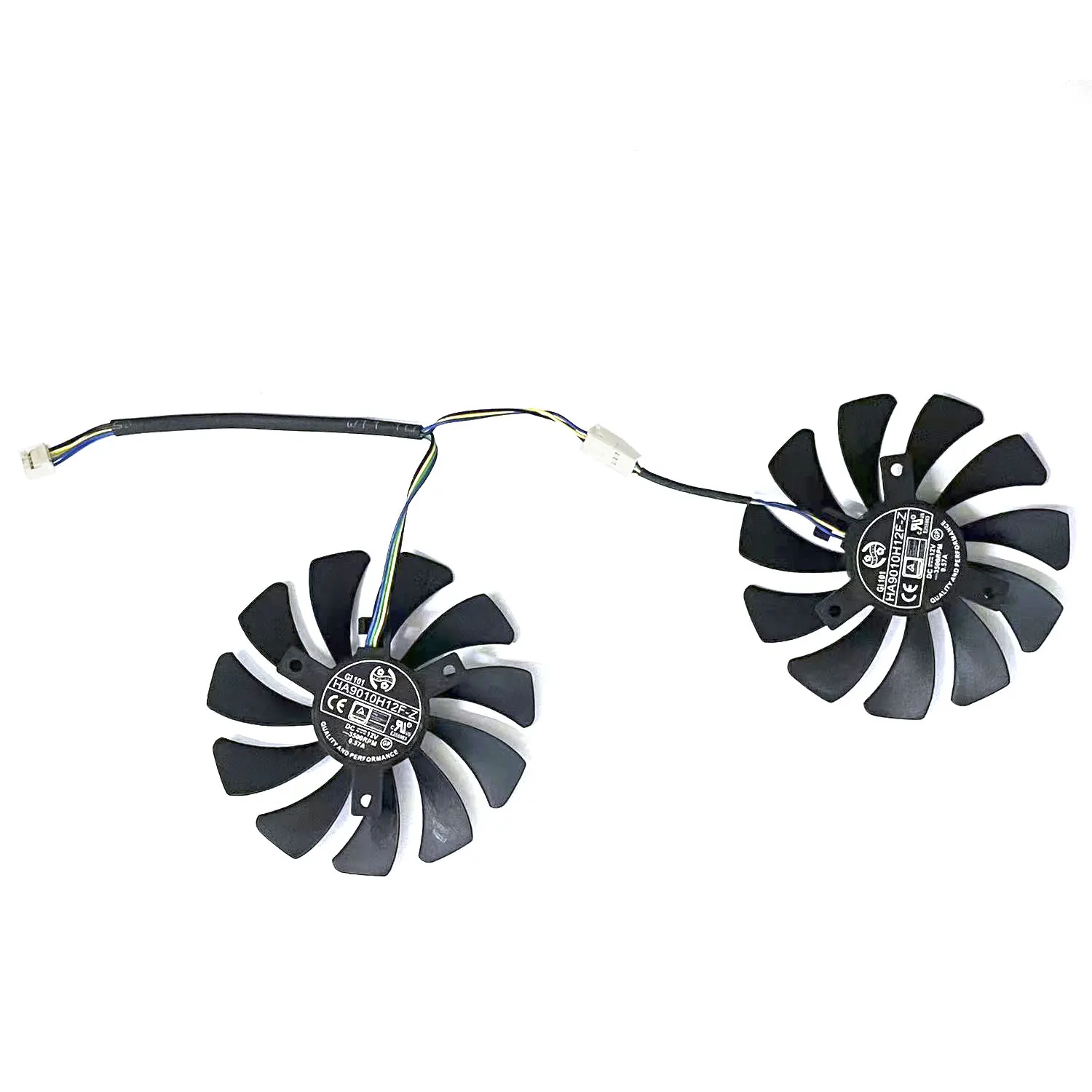 Ventoinha Nova para Placa Gráfica INNO3D MSI GTX 1060 3GB 6GB X2, Acessório de Substituição para Placa Gráfica GTX 1060 4PIN 85MM