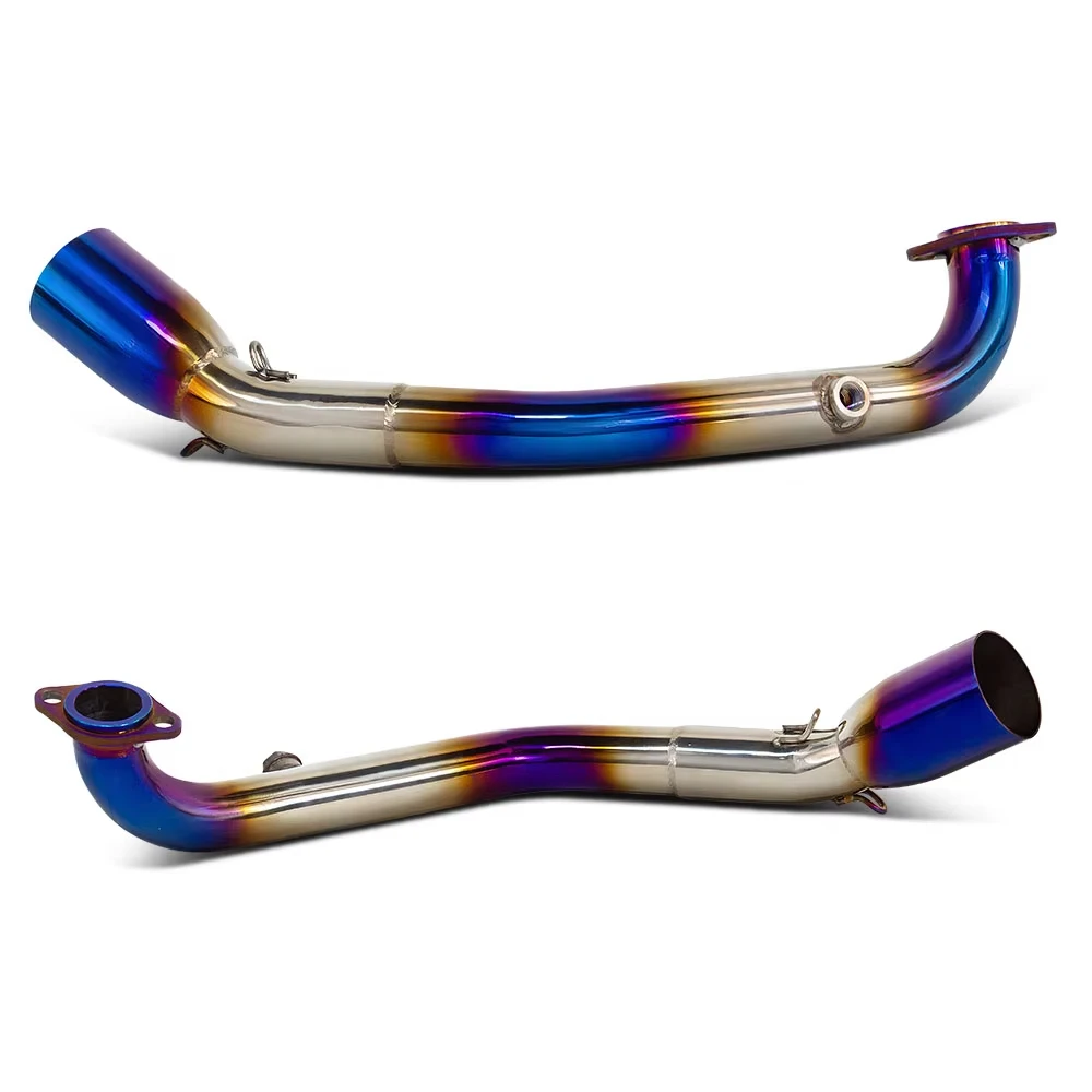 125CC 150CC 200CC Scooter Exhaust For GY6 Zuma Motorcycle Escape Header Tube 51MM Interface Modified Stainless Front Pipe