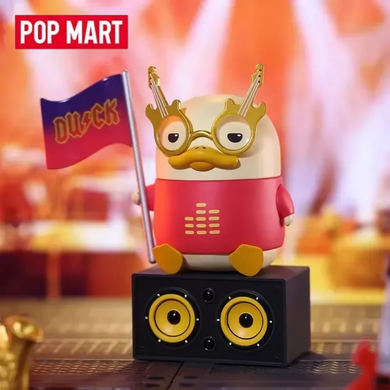

POP MART Duckoo Music Festival Series Anime Action Figure Guess Bag Ornament Figurines Home Decor Desktop Dolls Model Gift
