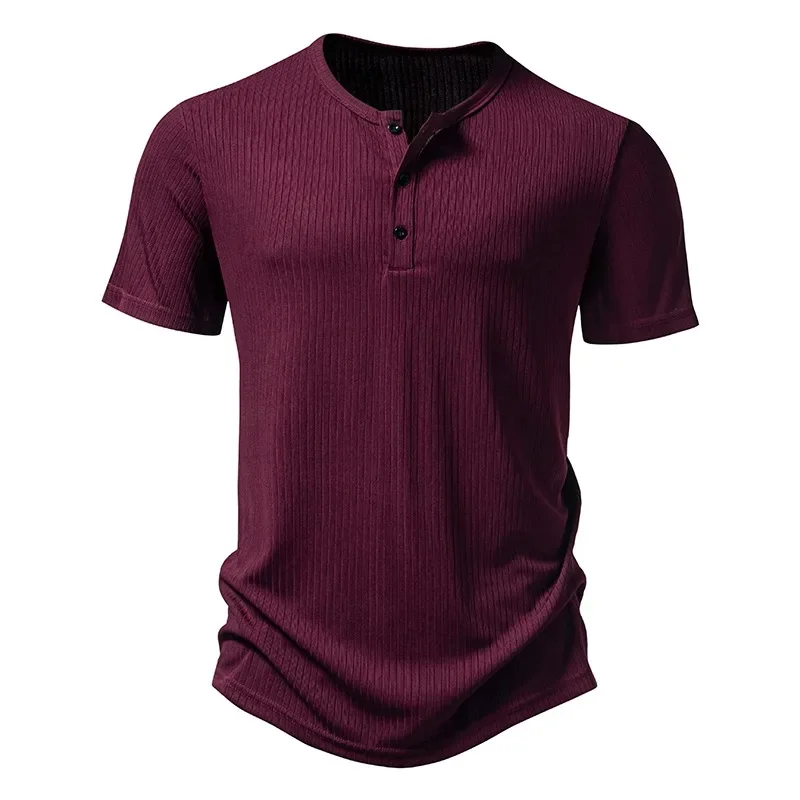 A Must-have in The Scorching Summer Spring and Summer New Casual Versatile Trendy Soft Skincare Flip Collar Men's Shirt