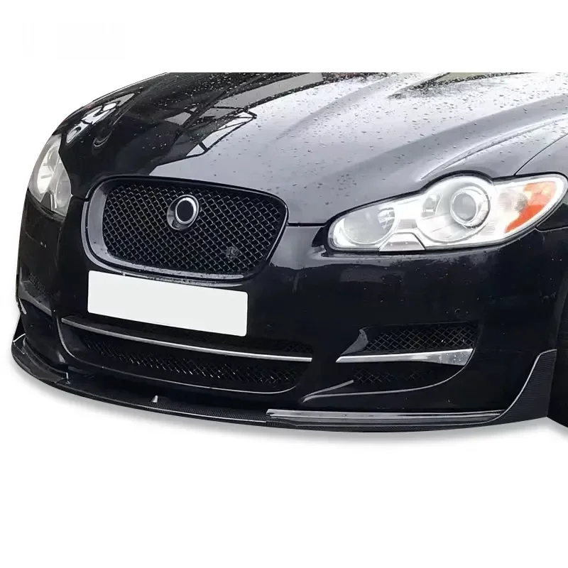 High Quality Carbon Fiber Front Bumper Lip Dedicated for 08-19 Older Jaguar XF