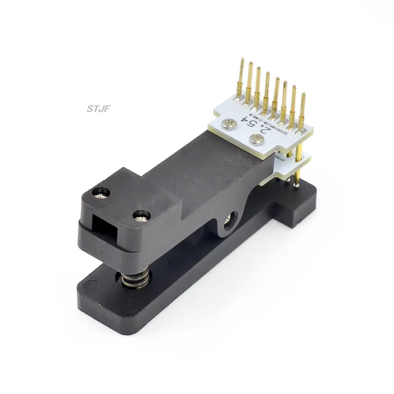 2.54mm spacing Test stand PCB clip Clamp Fixture fixture Probe pogo pin Download Program Burn 3P 4P 5P 6P 7P 8P 9P 10P