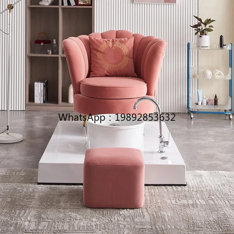 LYY Nail Chair Manicure Massage Spa Chair Manicure Special Sofa Foot Soak Foot Therapy Sofa Foot Bath Sofa