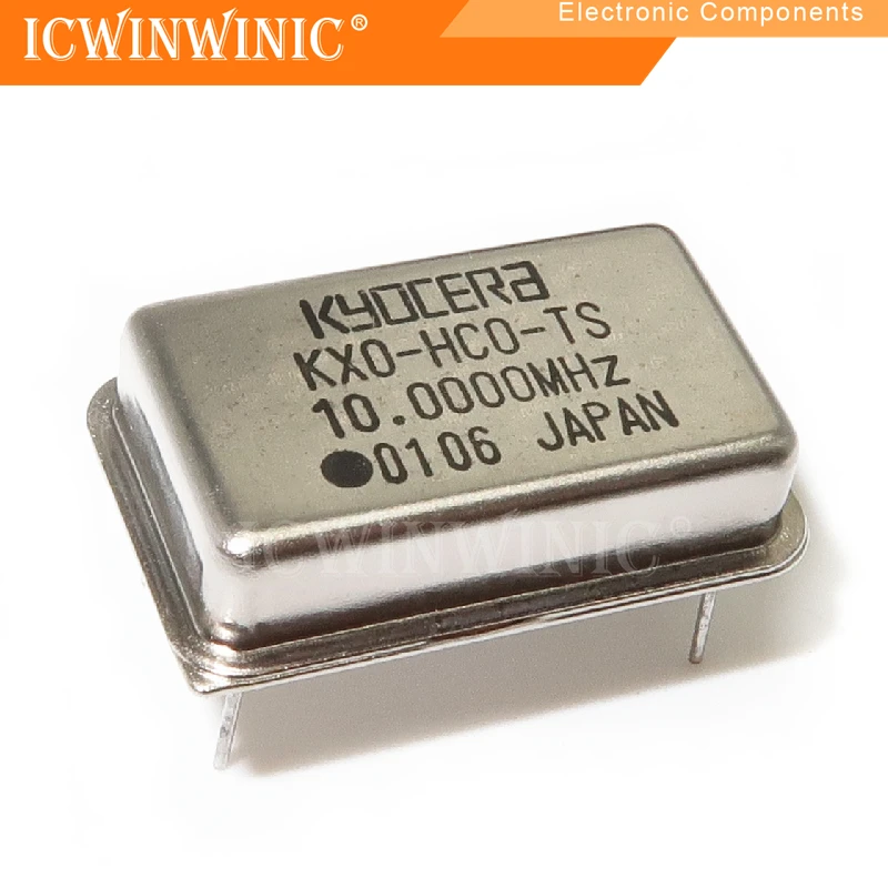 10piece Rectangular Inline Active Crystal 10M 10MHZ 10.000MHZ