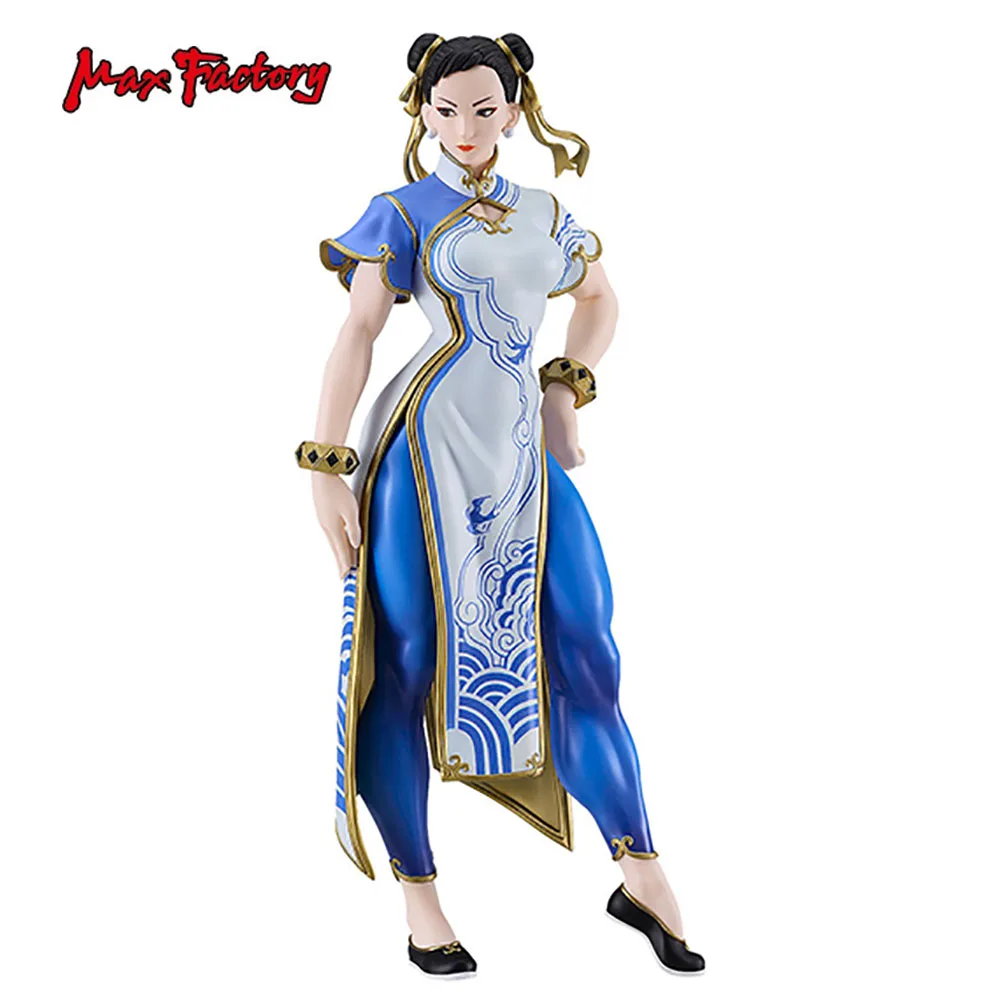 Original in Stoc Max Factory  Pop Up Parade Street Fighter 6 Chun-Li SF6 Ver. Anime Figure Action Figure Collection Seriesc