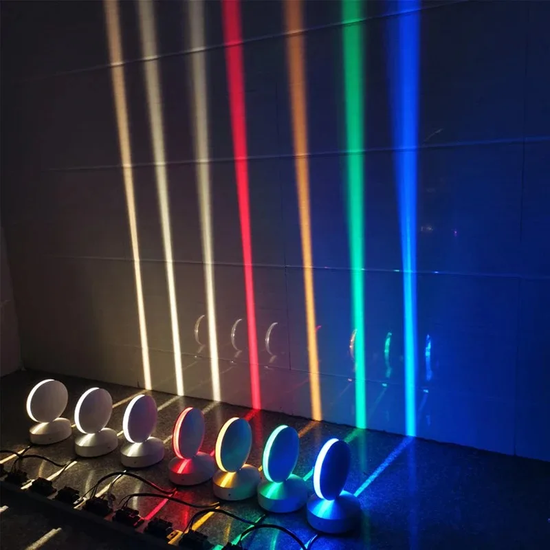 Imagem -04 - Led Window Sill Wall Light Rgb 360 ° Windowsill Lamp Party Bar Hotel Corredor Decoração Iluminação gu