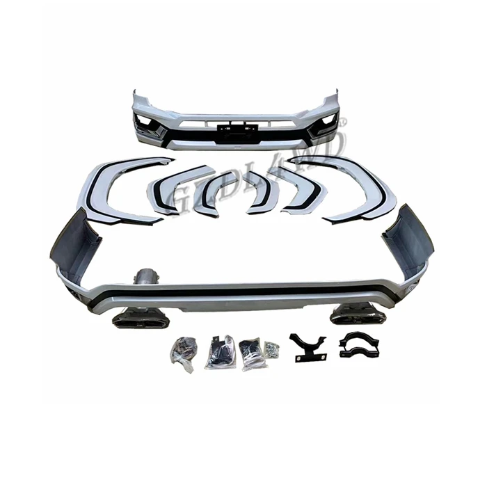 for LC300 Body Kits for Land Cruiser 300 2021 Front & Rear Bumper Cover