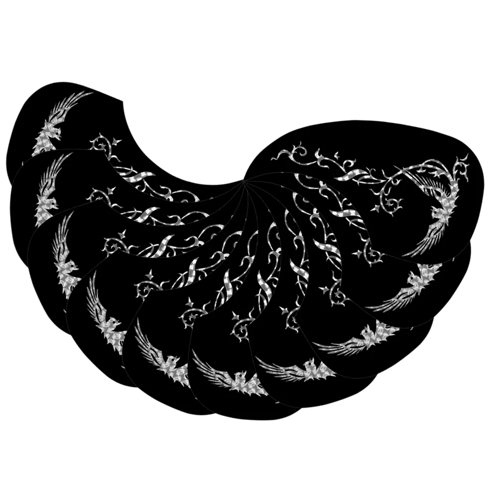 

10 Pcs Guitar Pickguard Protector Acoustic Part Guards Replacement Parts Applique