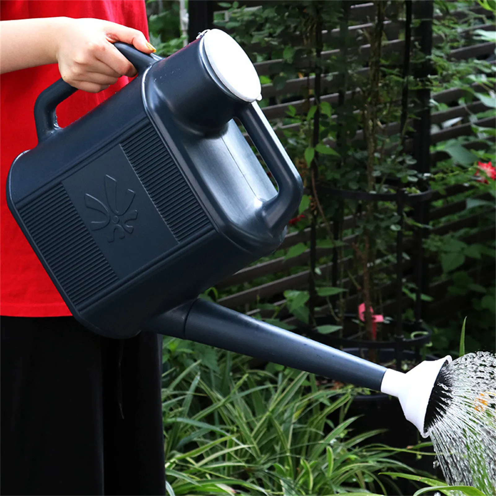 

1PC Modern Design Plant Watering Can 10L Capacity Extended Spout for Indoor and Outdoor Gardening for Lawns Flowers & Crops