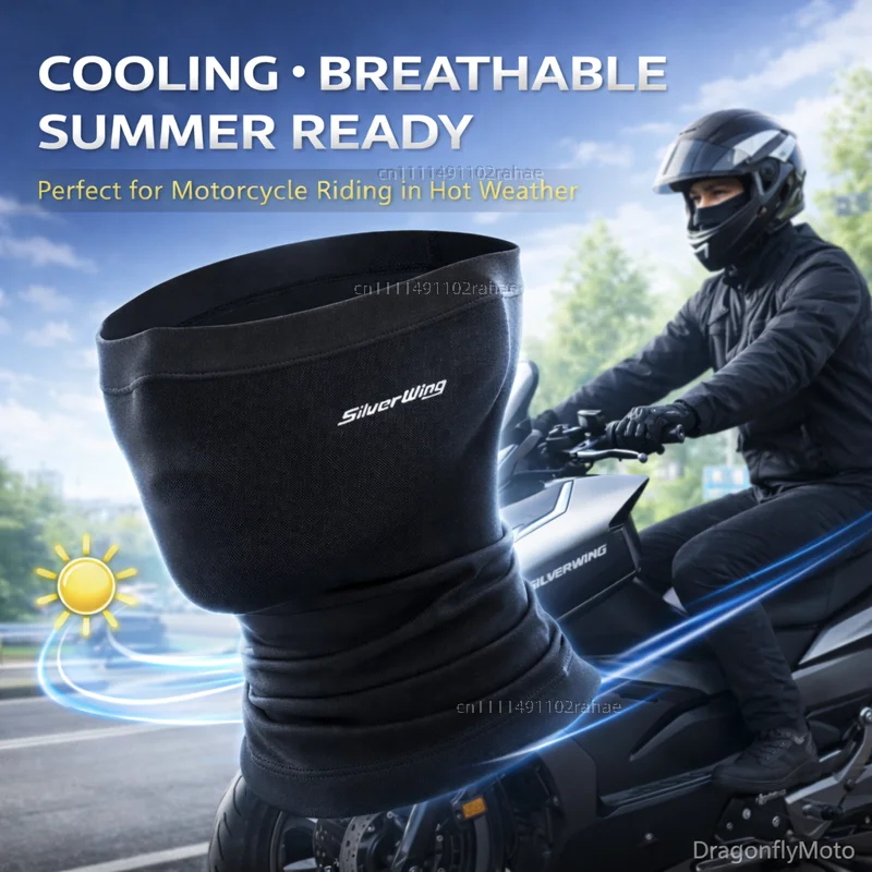 

Для мотоциклов Honda FCS600 Silver Wing SilverWing GT400 600: Ветрозащитная летняя маска-балаклава для лица и шеи, дышащая, на заказ