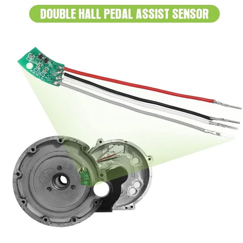 For Bafang Mid Motor Pas Hall Sensor Board Cable For MidDrive BBS01 BBS02 750W 1000W Electric Bicycle Accessories