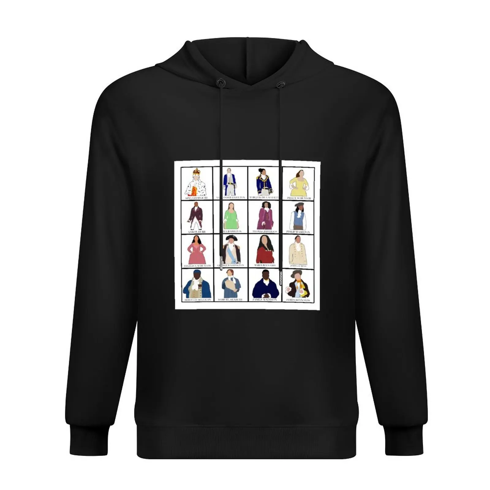 

Hamilton Cast Print *bigger* Hoodie men wear autumn male clothes autumn clothes oversized hoodie