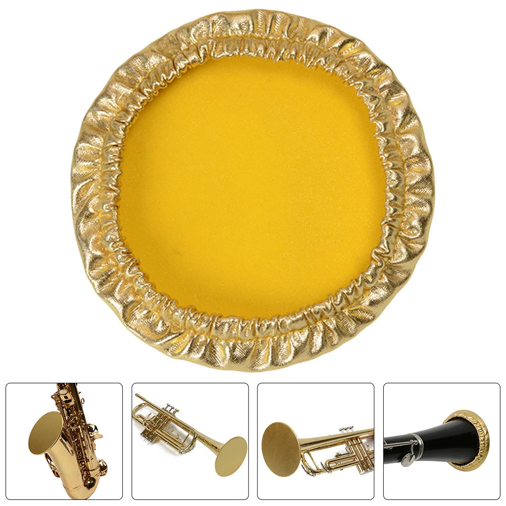 

Saxophone Muffler Horn Supply Instruments Cover Practical Accessory Reusable Music Bell Dust Supplies Speaker