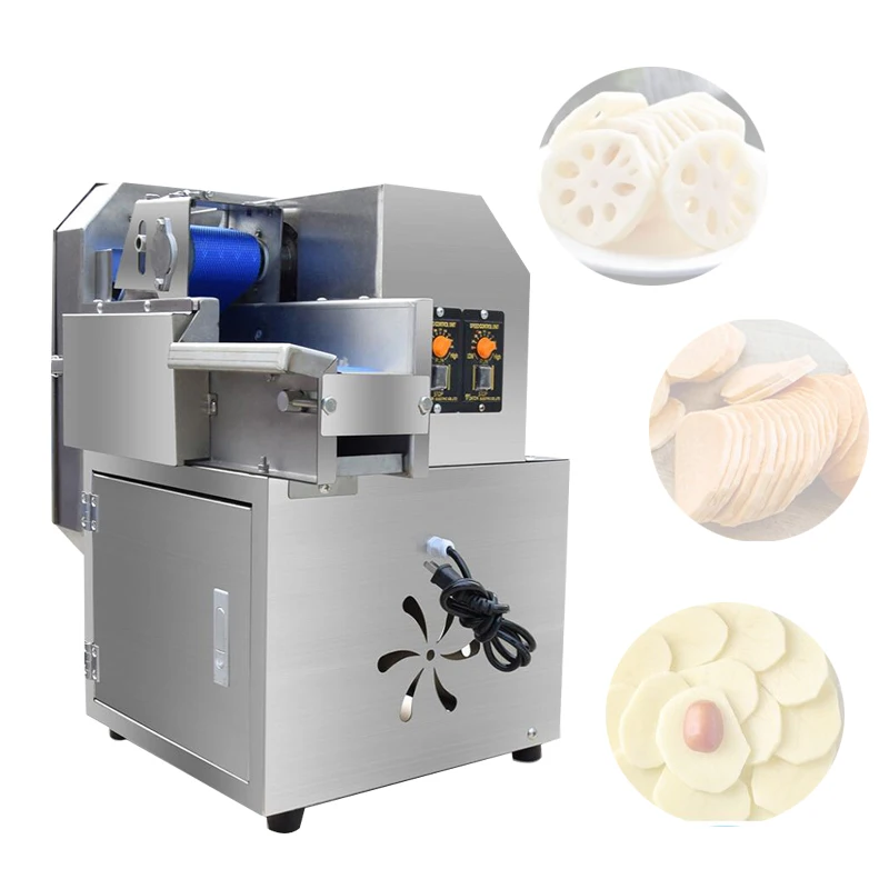 110v 220v Dual Speed Regulation Vegetable Cutting Machine For Multi-Functional Vegetable Processing Equipment