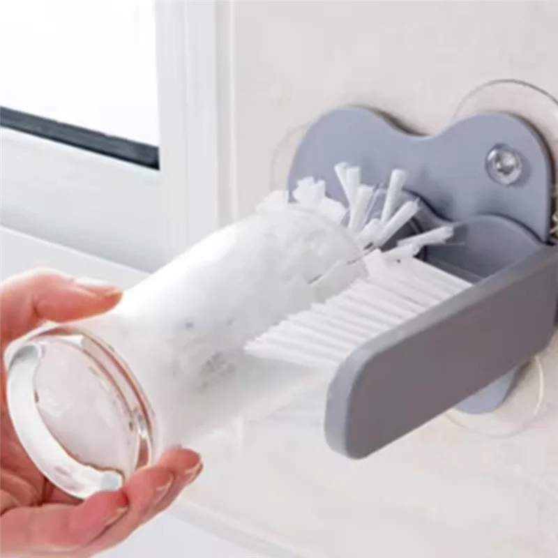 

IALJ-Ultimate Cleaning Convenience With Sink Brush Designed For Mugs, Goblets, And Water Bottles In Kitchen Bars