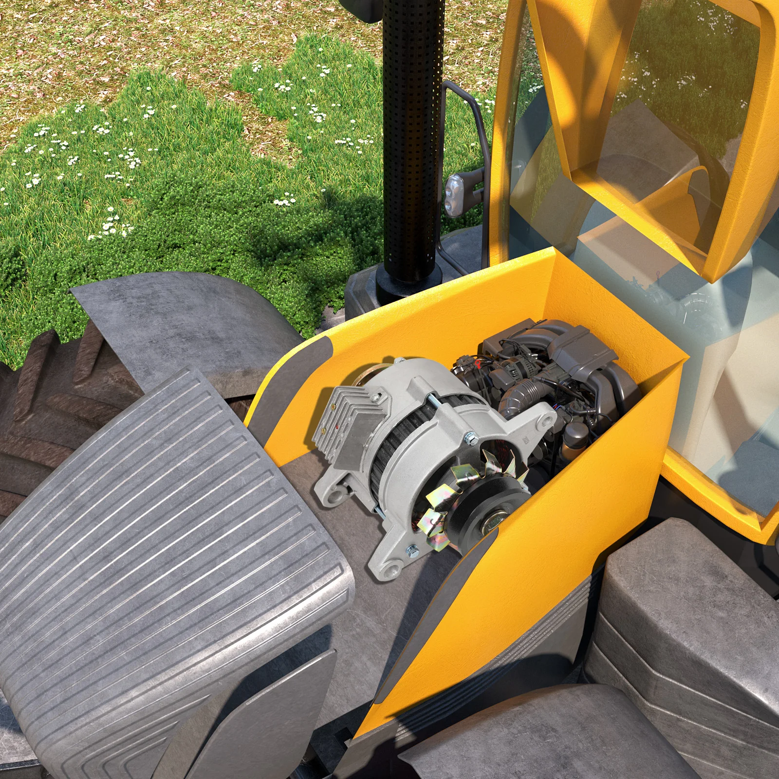 14V 1500W Permanent Magnet Synchronous Generator PMA Low Rpm Alternator AC Double Phase Permanent Magnet Generator