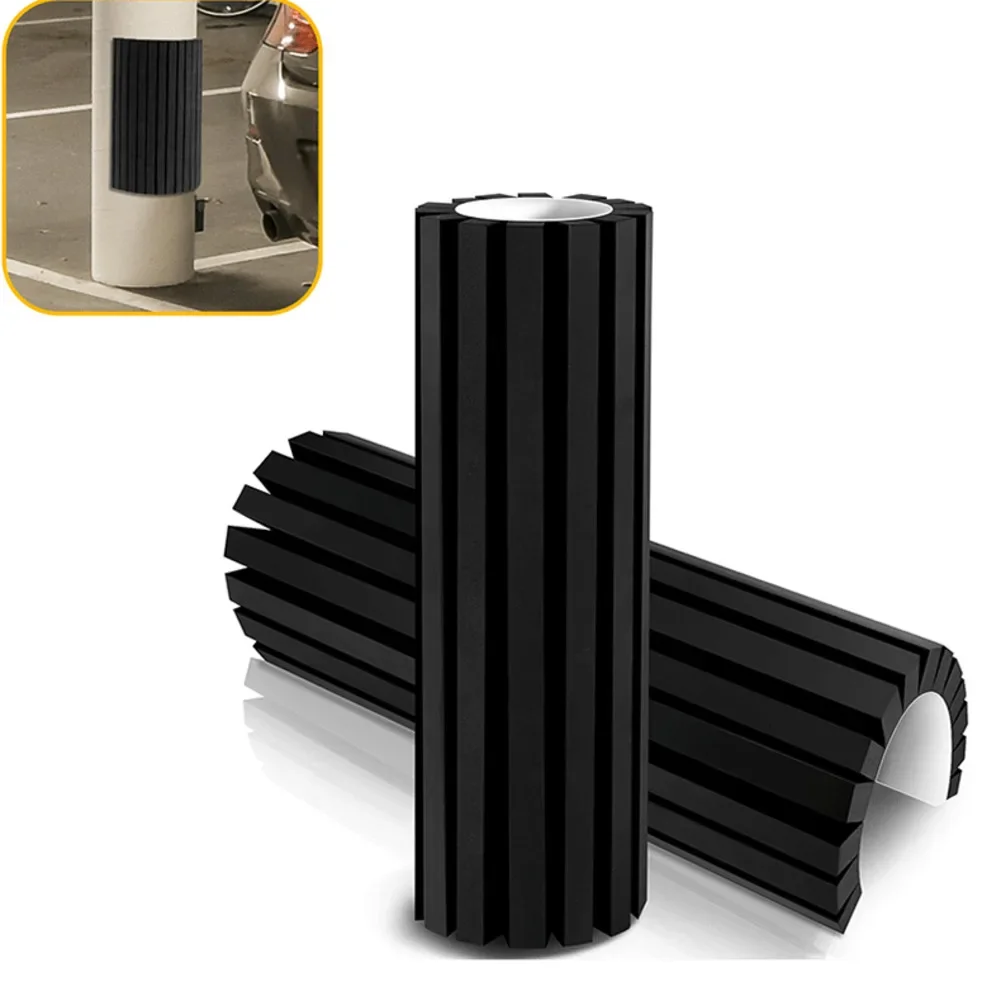 Garage Bumper Strip Black EVA Foam 15 Inches X 7.9 Inches For Wall Column Corner Protection And Dent Prevention