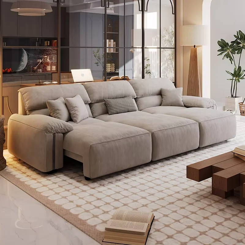 Gray Sectional Living Room Sofas Recliners Modern Nordic Lounges Living Room Sofas Oversized Lazy Muebles De Sala Furniture