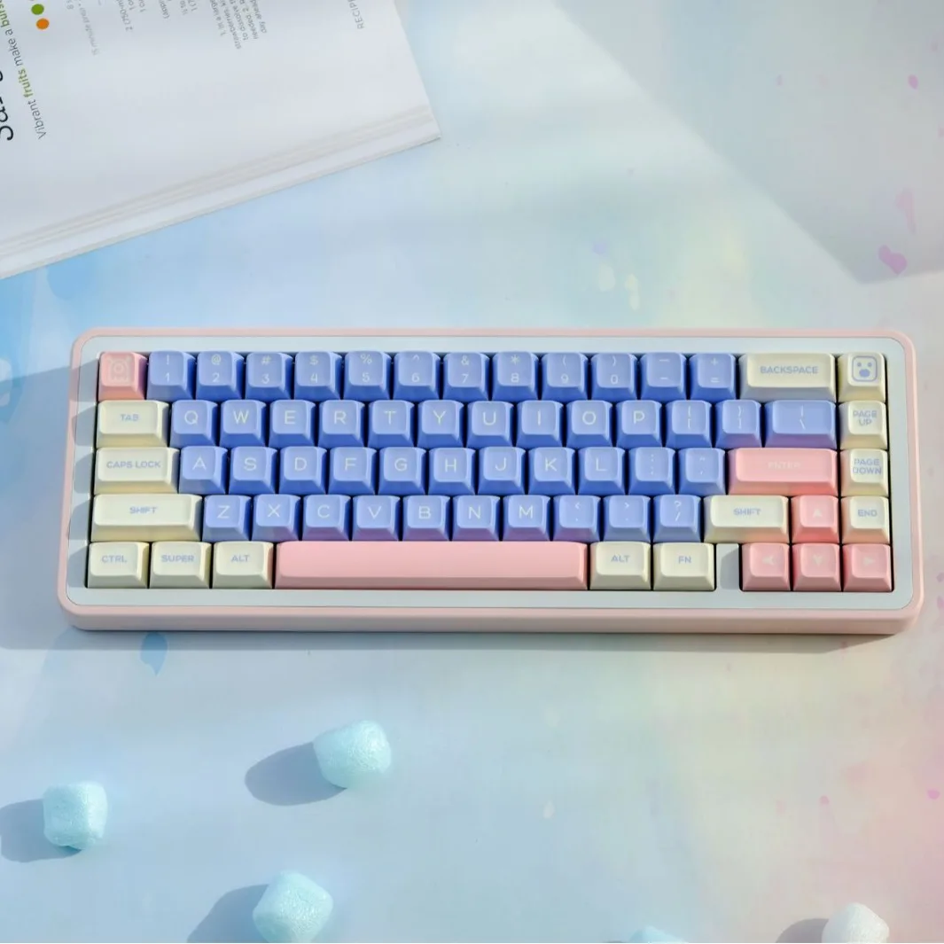High-value girl mechanical keyboard laptop office game keyboard keycap