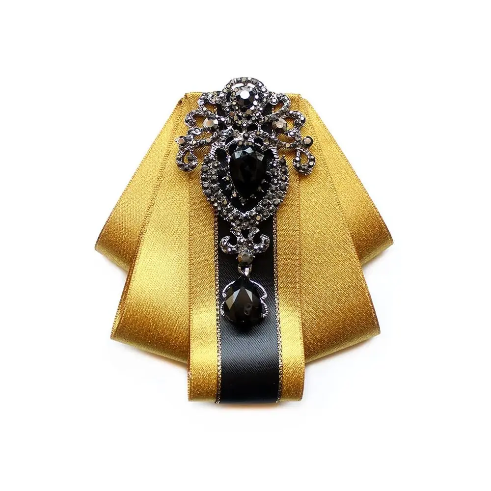 

Универсальный модный костюм для жениха с регулируемой брошью-бабочкой, инкрустированной стразами, для выступлений на сцене