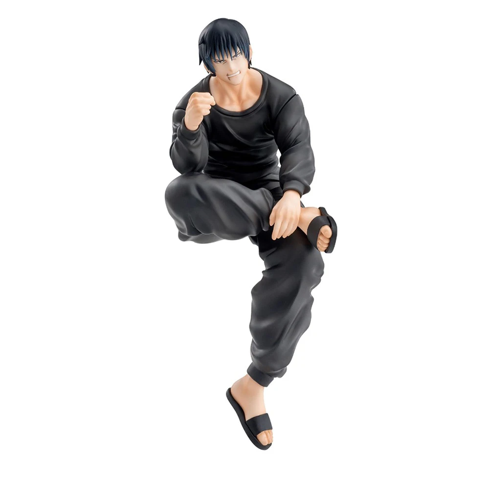 

JJK Anime Toji Fushiguro Figure Strongest Warrior Sitting Action Figure Collectible doll Model Fushiguro Toji figurine Boy Gifts