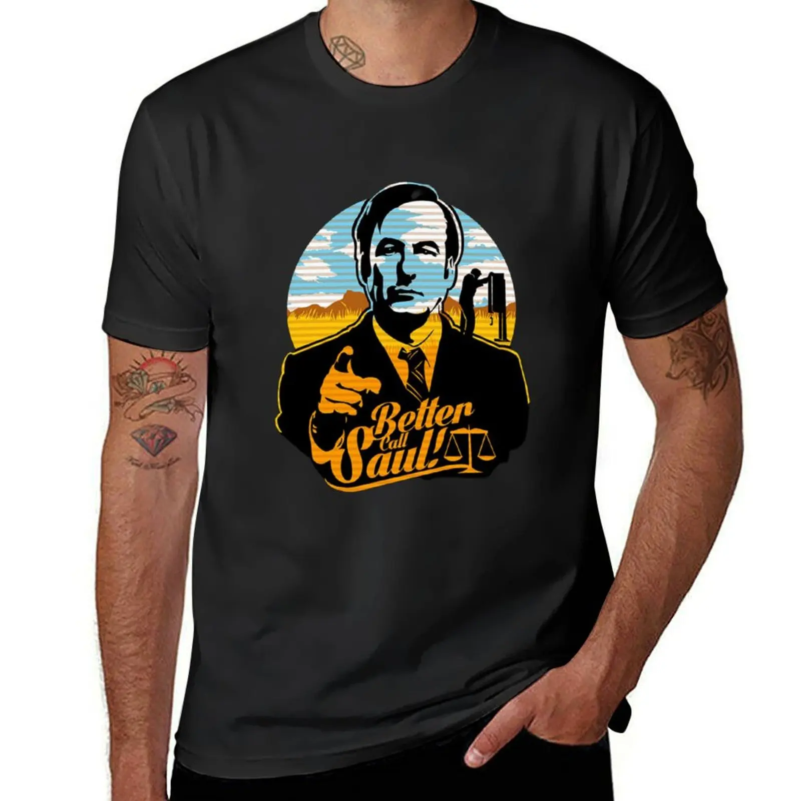 Better Call Saul T-Shirt customs design your own summer tops designer t shirt men