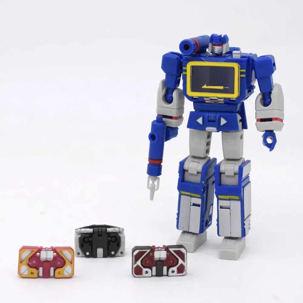 PT-04 Transformatie Soundwave Pt04 Met Tape G1 Mini Pocket War Ko Dx9 Action Figure Robot Speelgoed Kids Cadeau Op Voorraad