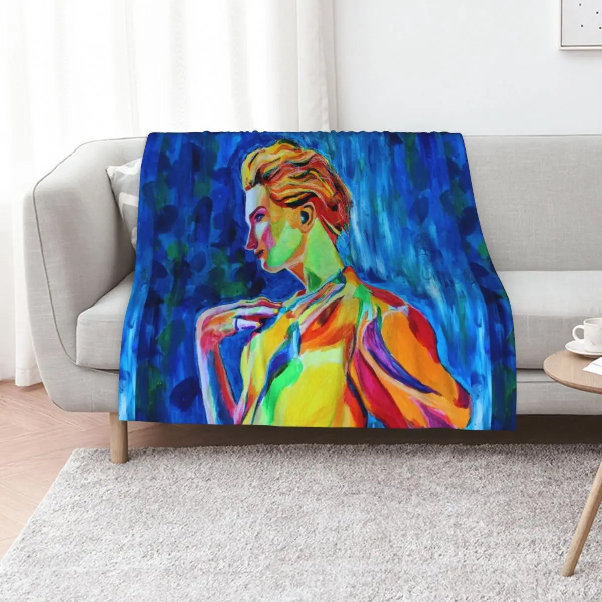 Cate Blanchett by Annie Leibovitz Throw Blanket Soft Beds Tourist Comforter Plush decorative Summer Beddings Blankets