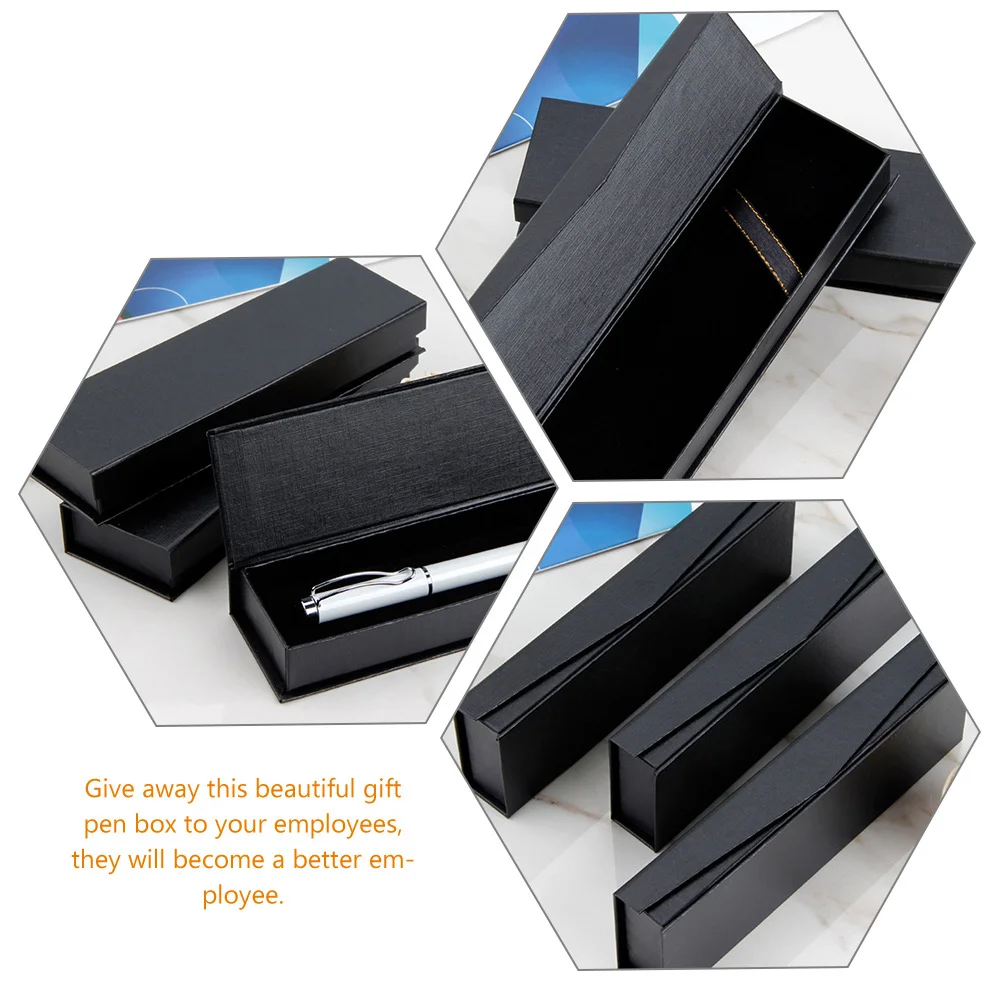 6Pcs Fountain Pen Cases Jewelry Collection Set Premium Gift Box for Pens Strong Design Unique Personality Internal Fastener Firm