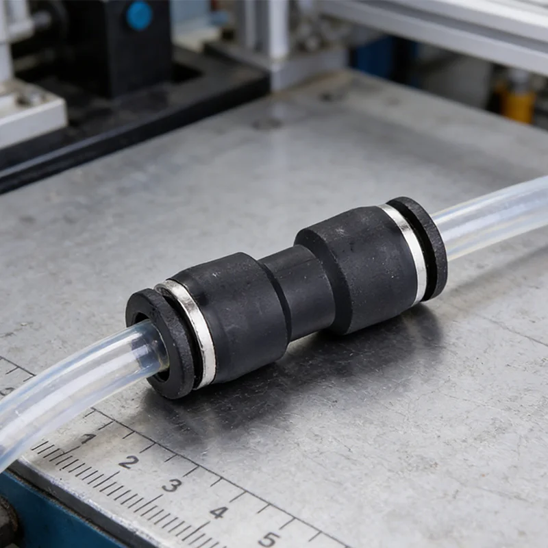Union Straight Pipe Connector Pneumatic Joint PU Push in Plastic Air Tube Fittings