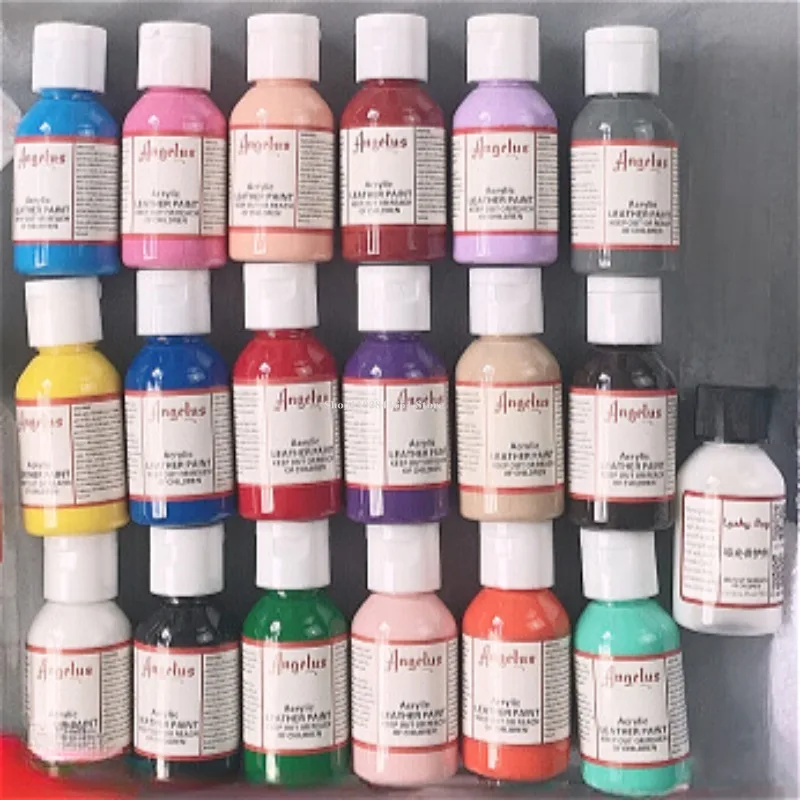 10/13/18/28ml Sub-package Leather Pigment Do Not Fade Dye DIY Sneaker Bag Graffiti Drawing Coloring Change Color Repair Material